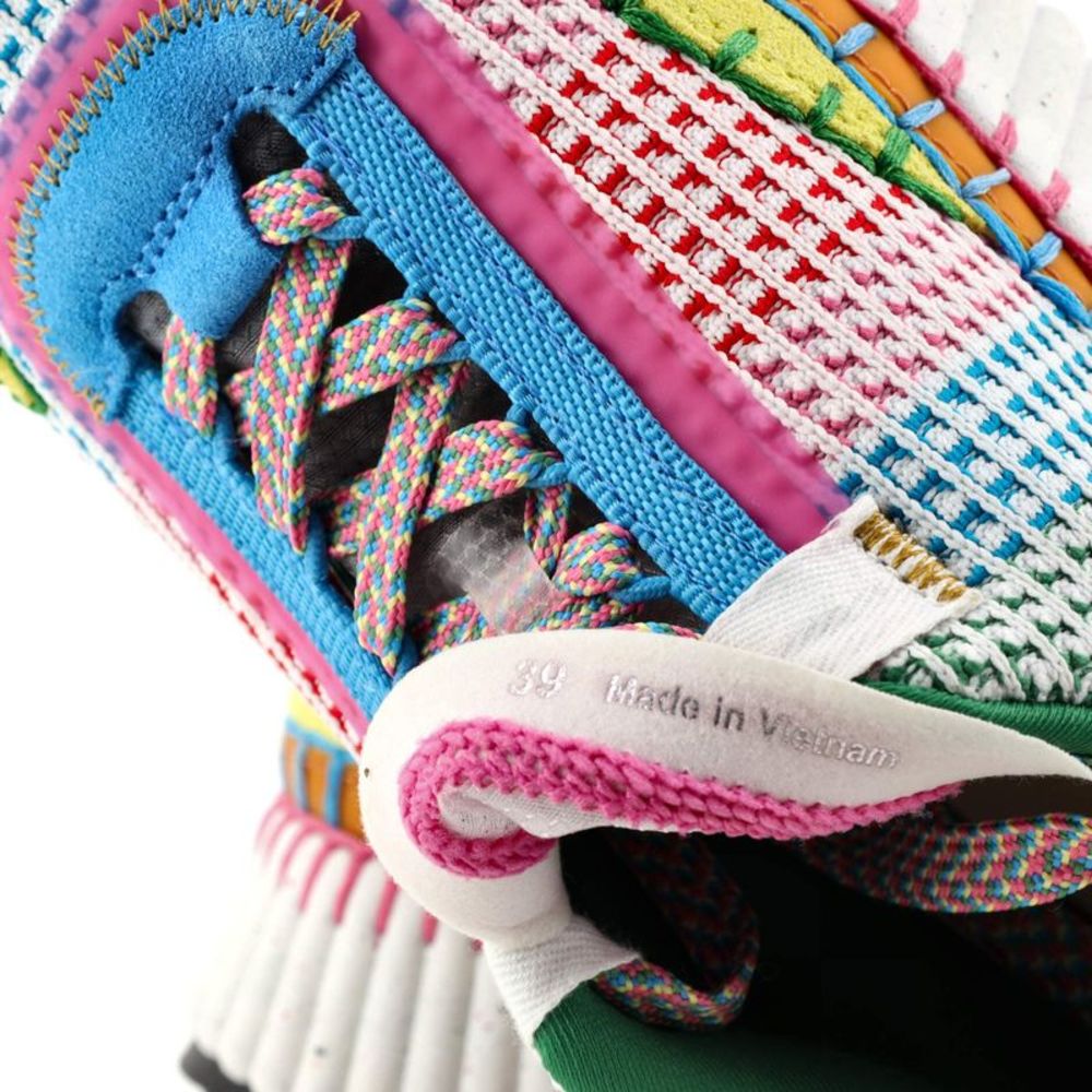 Chloe Women's Nama Sneakers Knitted Fabric Multicolor - Picture 5 of 5